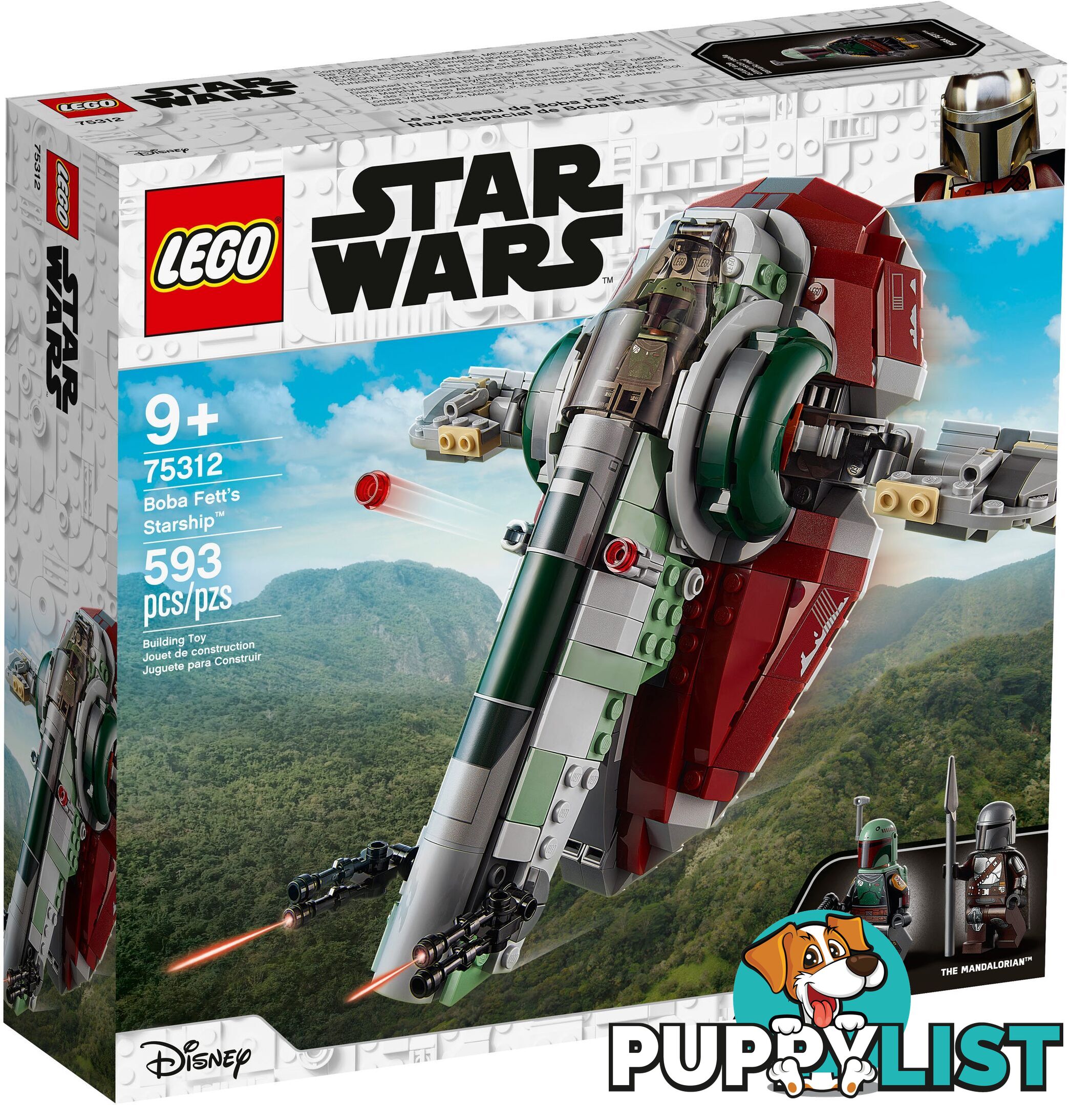 LEGO 75312 Boba Fett's Starship - Star Wars - 5702016913859