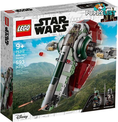 LEGO 75312 Boba Fett's Starship - Star Wars - 5702016913859