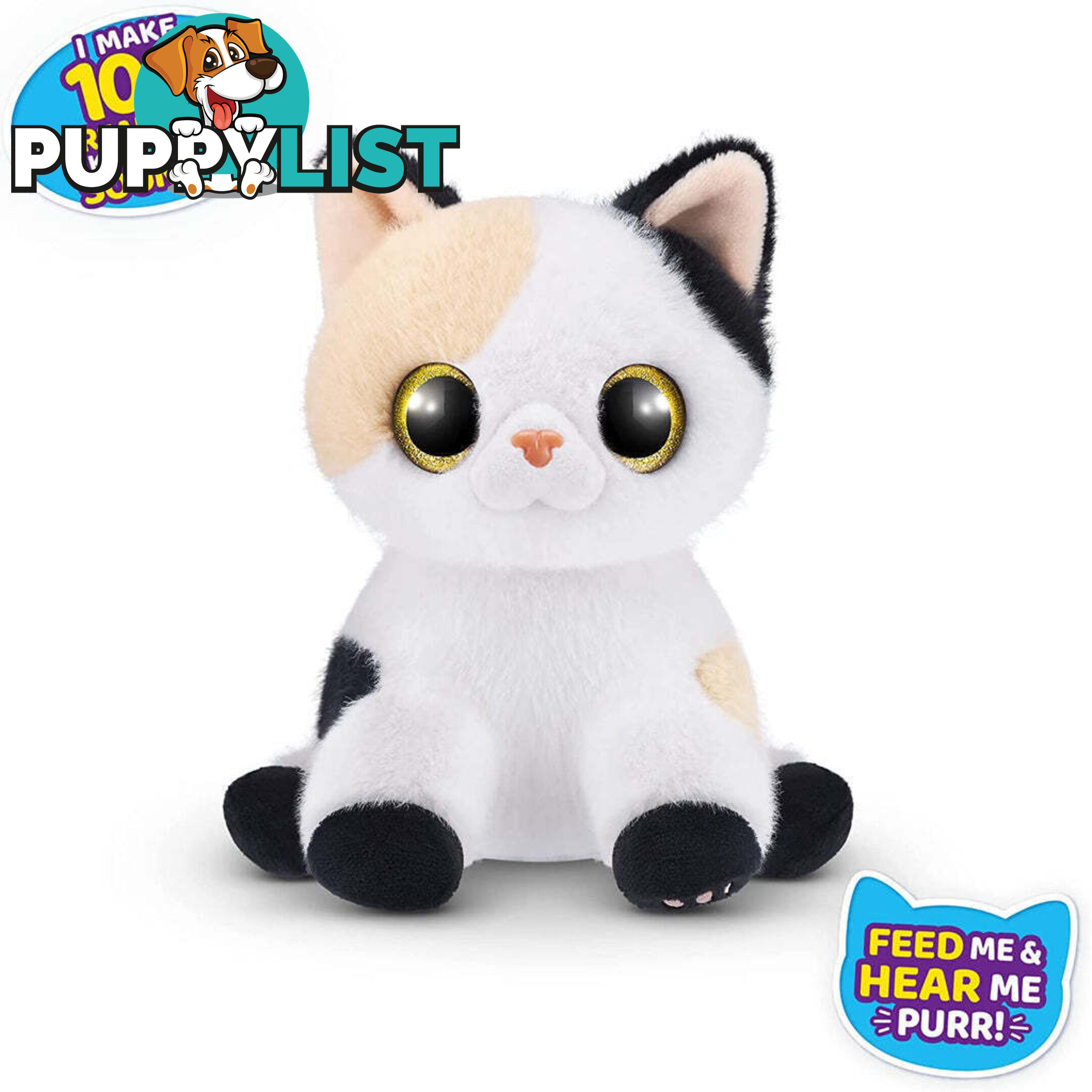 Zuru - Pet's Smitten Kitten's Interactive Plush - Azazt9541 - 193052050304