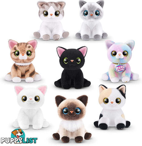 Zuru - Pet's Smitten Kitten's Interactive Plush - Azazt9541 - 193052050304