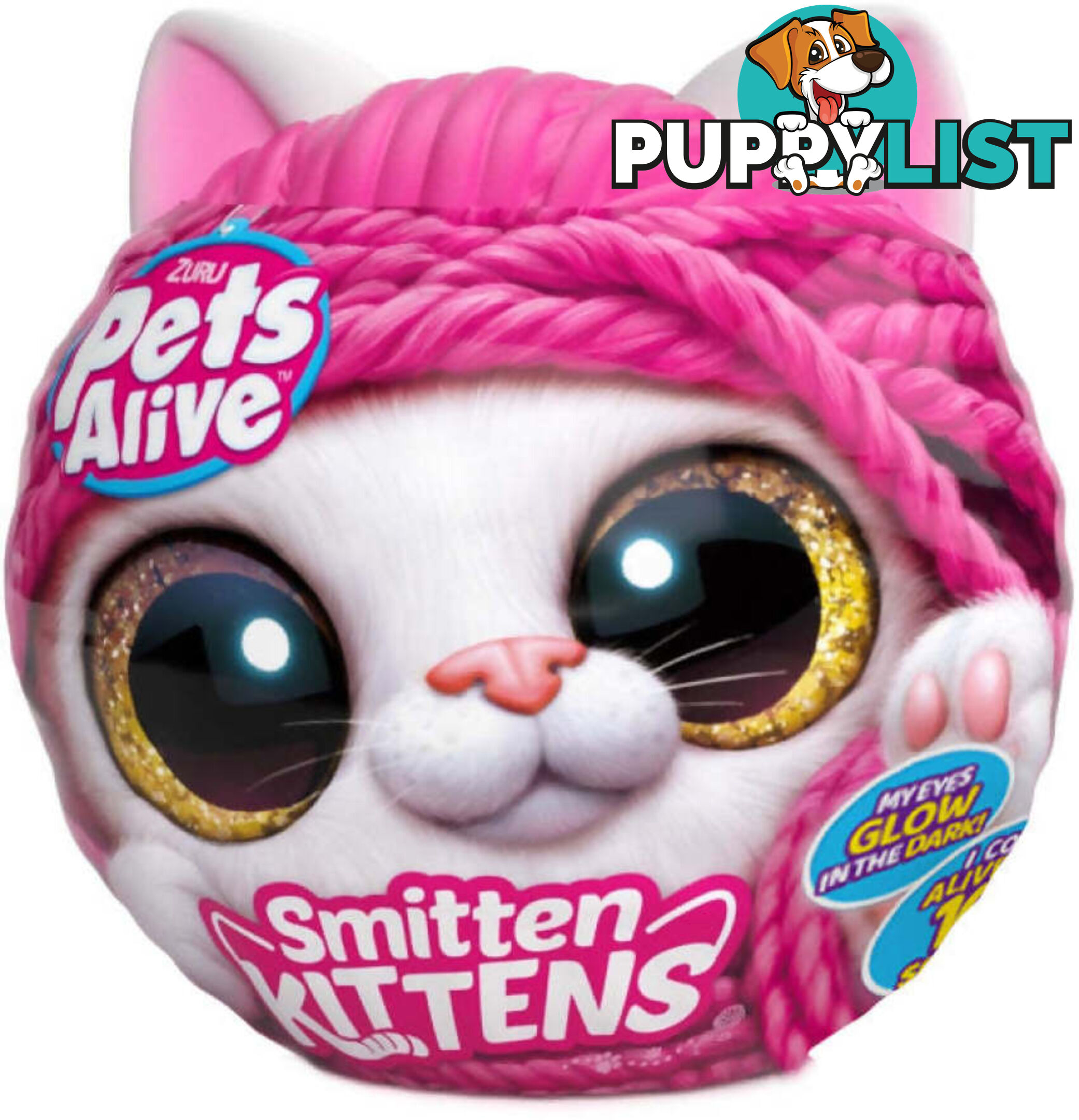 Zuru - Pet's Smitten Kitten's Interactive Plush - Azazt9541 - 193052050304