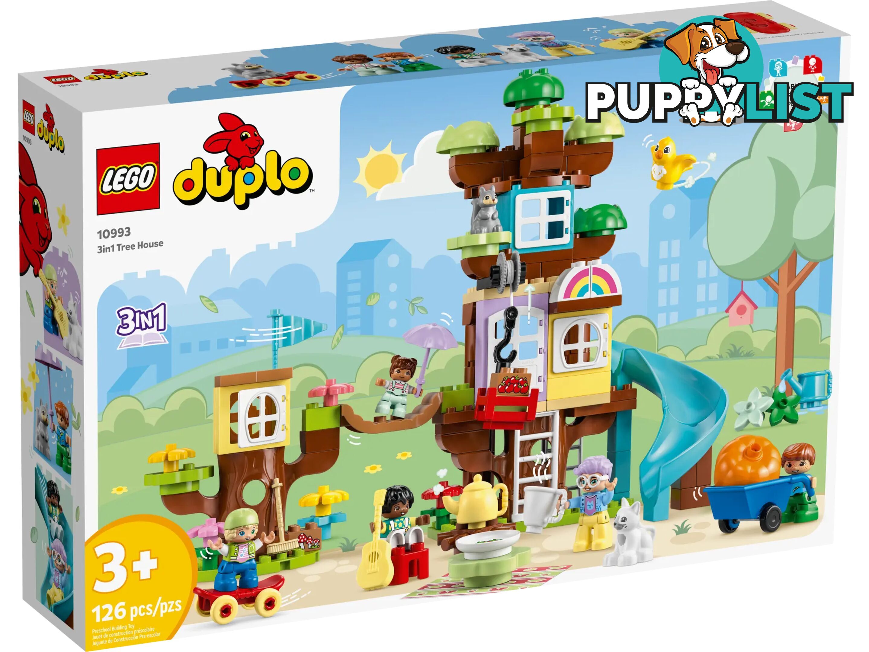 LEGO 10993 3in1 Tree House - Duplo - 5702017417714