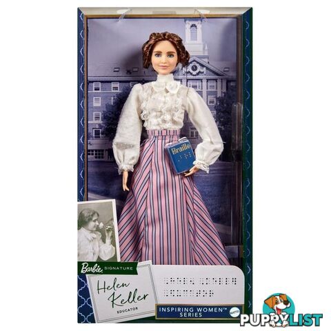 Barbie Signature Inspiring Women Series Helen Keller Doll Magtj78 - 887961916003