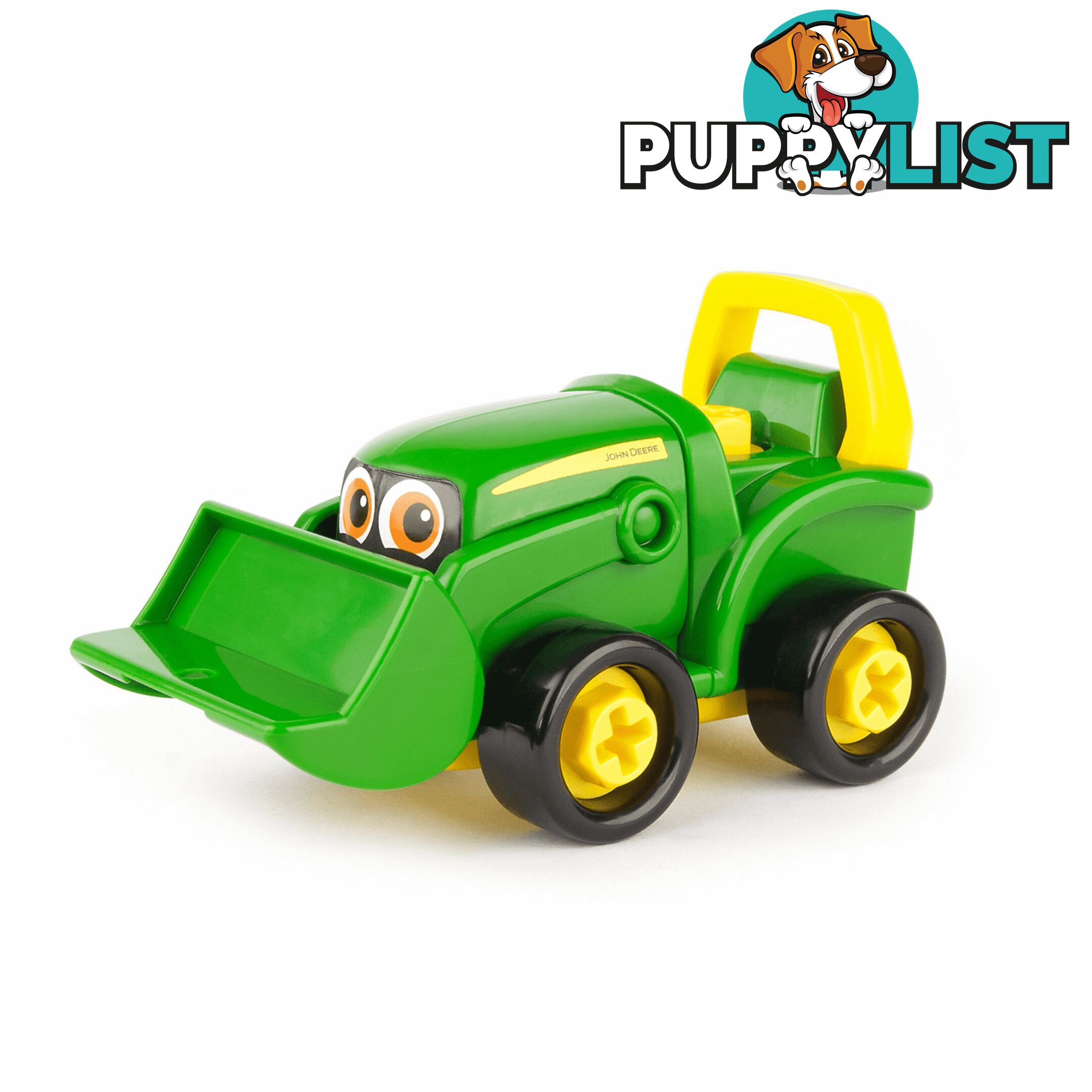 John Deere - Build-a-Buddy Bonnie Scoop Tractor with Wagon Cow and Screwdriver - Lc47209 - 036881472094