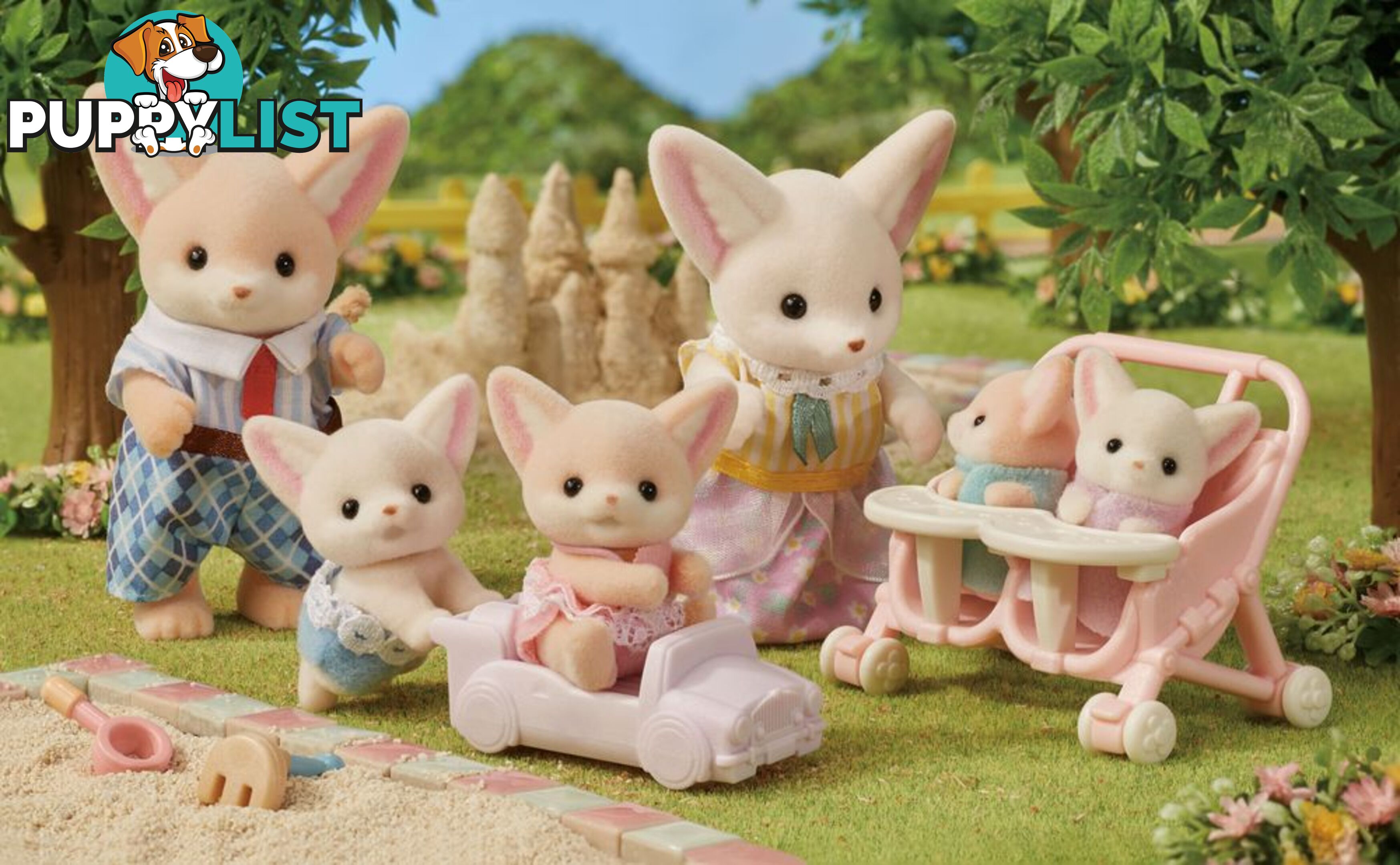 Sylvanian Families - Fennec Fox Family - Mdsf5696 - 5054131056967