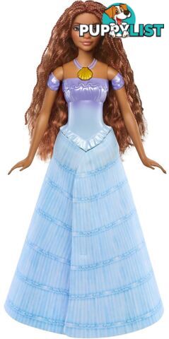 Disney - The Little Mermaid - Transforming Ariel Fashion Doll Switch From Human To Mermaid - Mattel - Mahlx13 - 194735121458