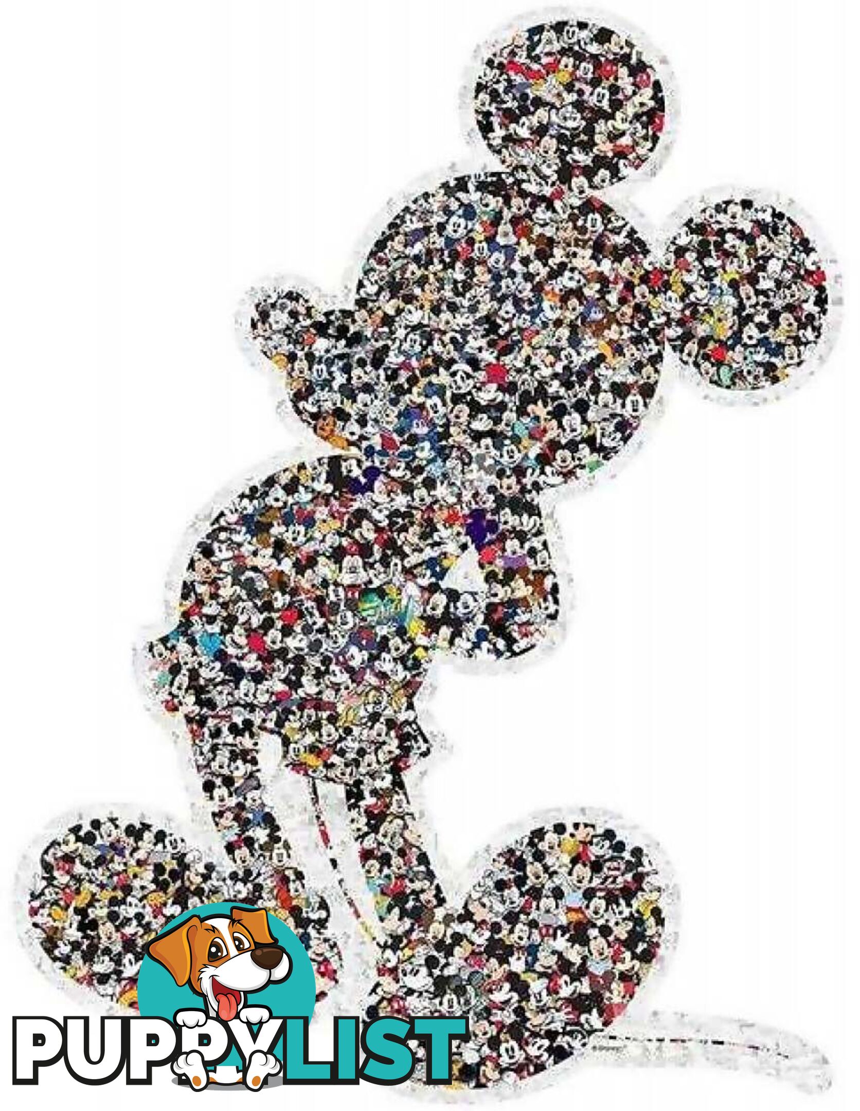 Ravensburger - Disney Mickey Mouse Shaped Jigsaw Puzzle 937pc - Mdrb16099 - 4005556160990