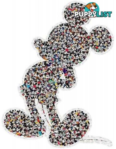 Ravensburger - Disney Mickey Mouse Shaped Jigsaw Puzzle 937pc - Mdrb16099 - 4005556160990