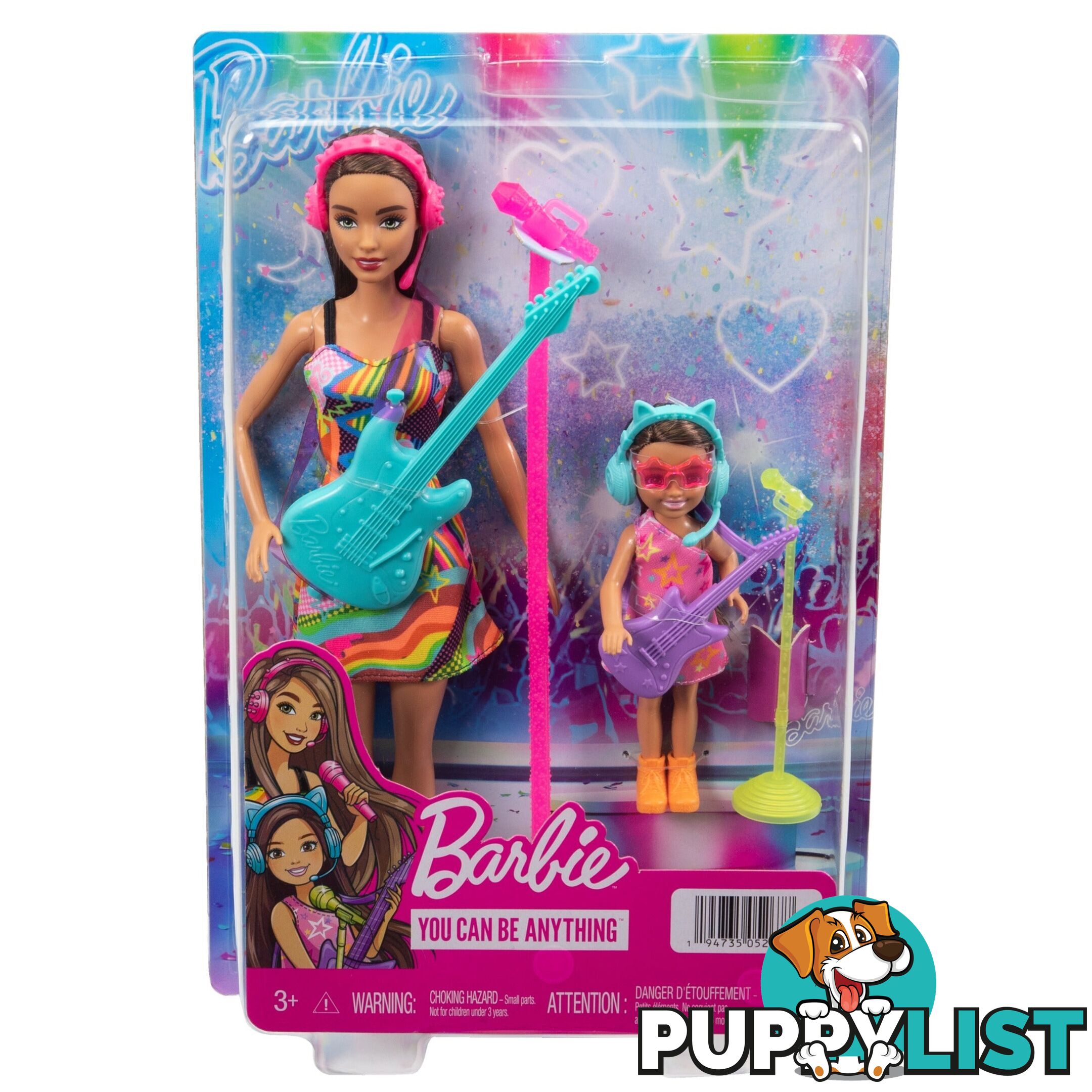 Barbie Pop Star Sisters - Hgm61 - 194735052677