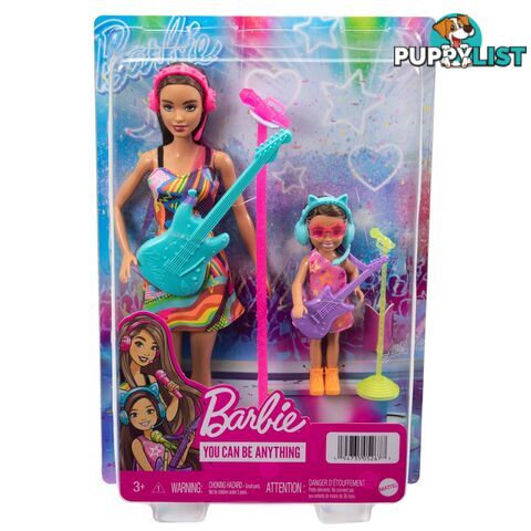 Barbie Pop Star Sisters - Hgm61 - 194735052677