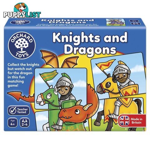 Orchard Toys -  Knights And Dragons Mdoc096 - 5011863000217