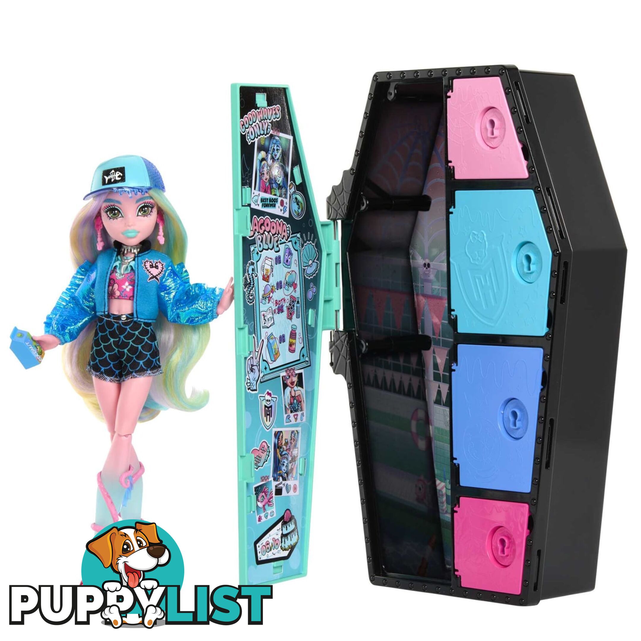 Monster High - Skulltimate Secrets Lagoona Blue Doll - Mahky64 - 194735110728