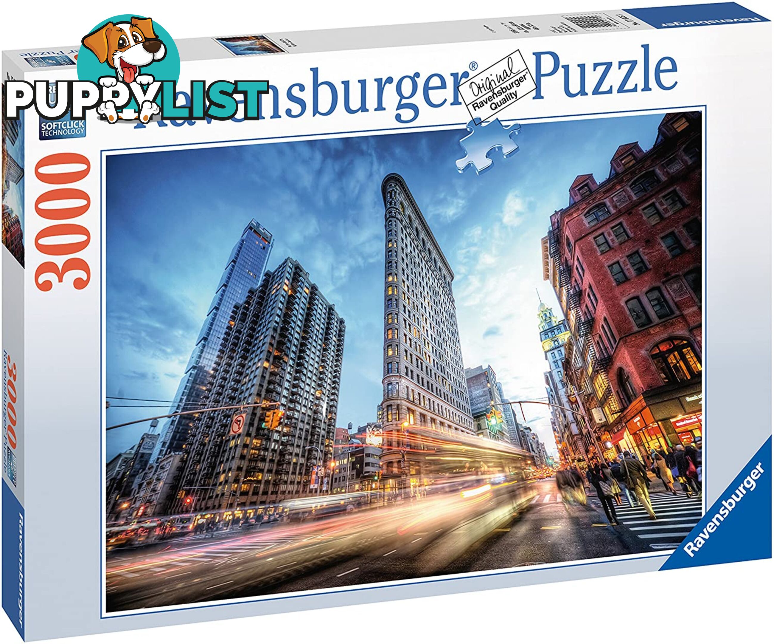 Ravensburger - Flat Iron Building Jigsaw Puzzle 3000 Pieces Rb17075 - 4005556170753