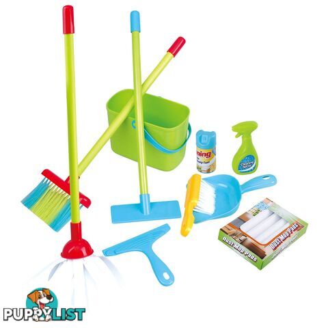 Little Helper Cleaning Set 10 Pieces  Playgo Toys Ent. Ltd Art63635 - 4892401034564