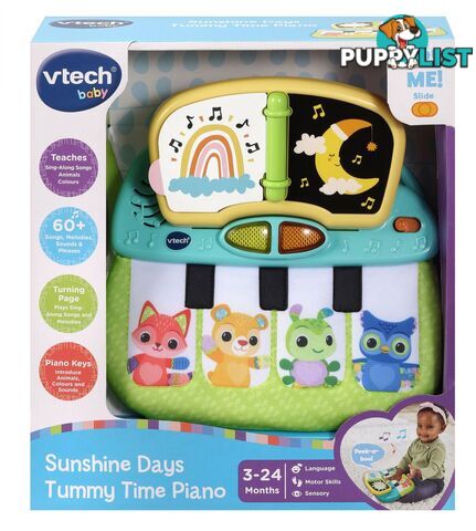 Vtech - Sunshine Days Tummy Time Piano - Tn80550403006 - 3417765504037