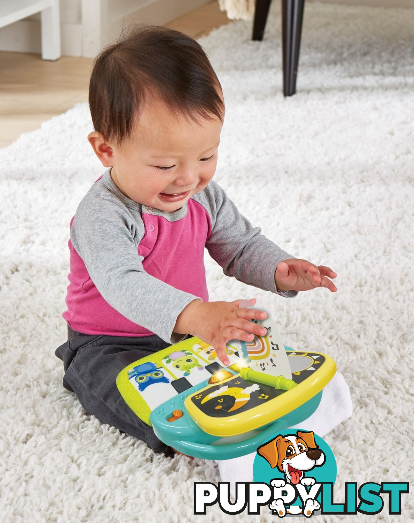 Vtech - Sunshine Days Tummy Time Piano - Tn80550403006 - 3417765504037