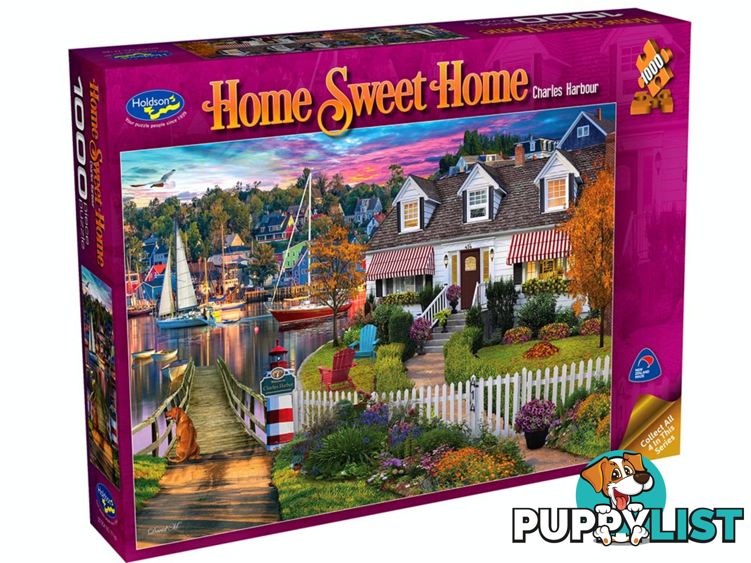 Holdson Jigsaw Puzzle - Home Sweet Home 2 Charles Harbour. 1000 Piece Jigsaw Puzzle Hol771691 - 9414131771691