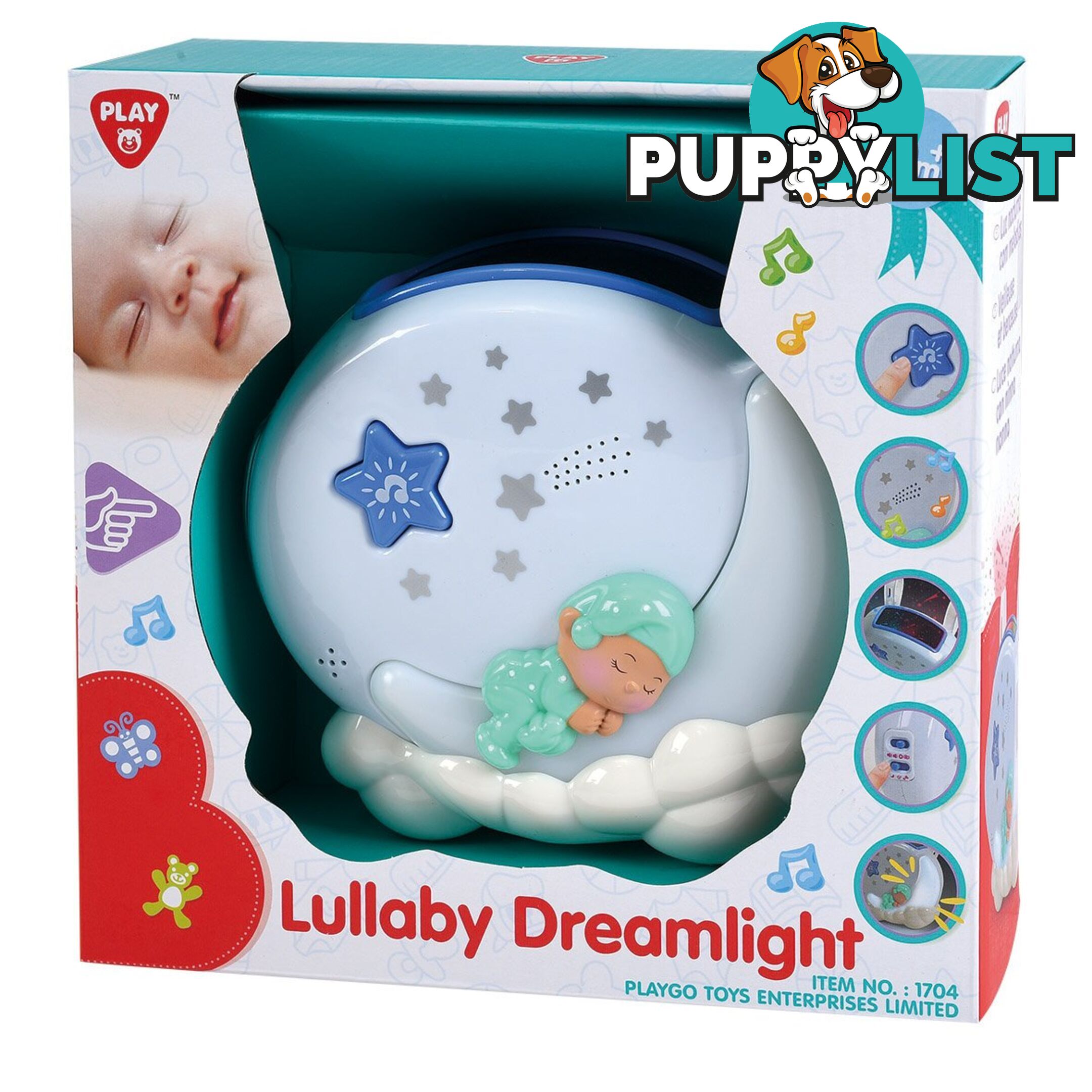 Lullaby Dream Light Blue  Playgo Toys Ent. Ltd Art58578 - 4892401017048