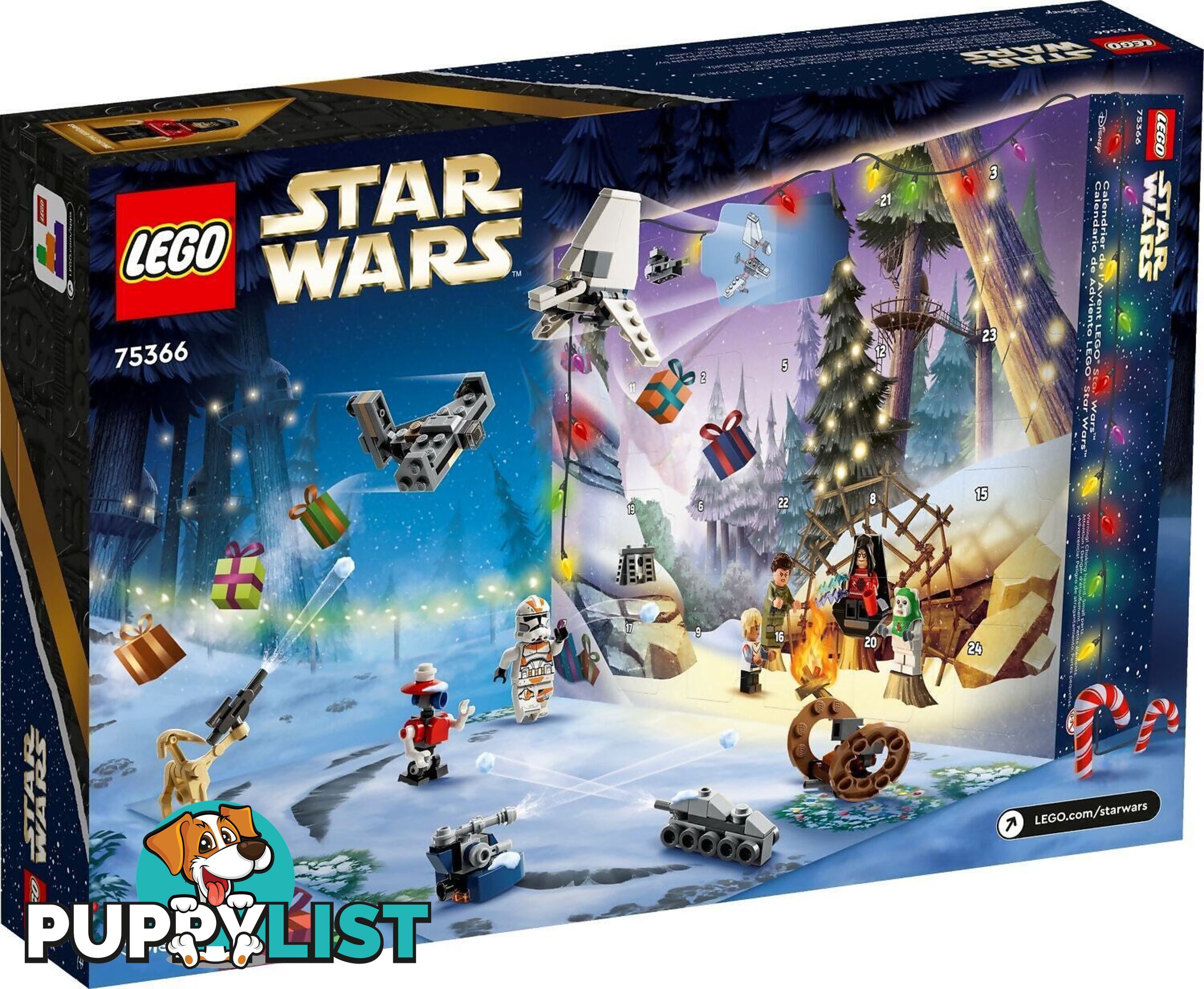 LEGO 75366 Star Warsâ„¢ Advent Calendar 2023 - Star Wars - 5702017417110