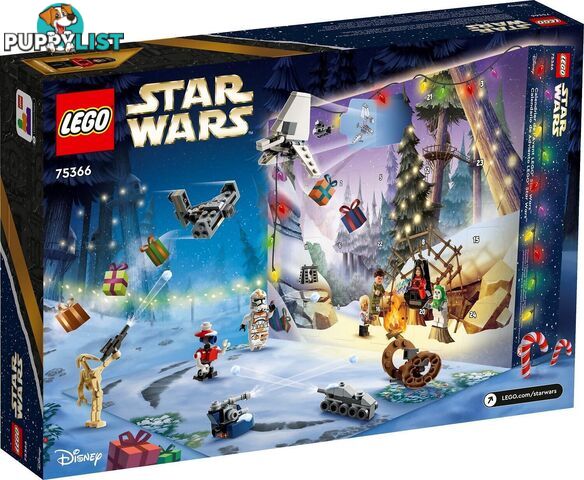 LEGO 75366 Star Warsâ„¢ Advent Calendar 2023 - Star Wars - 5702017417110