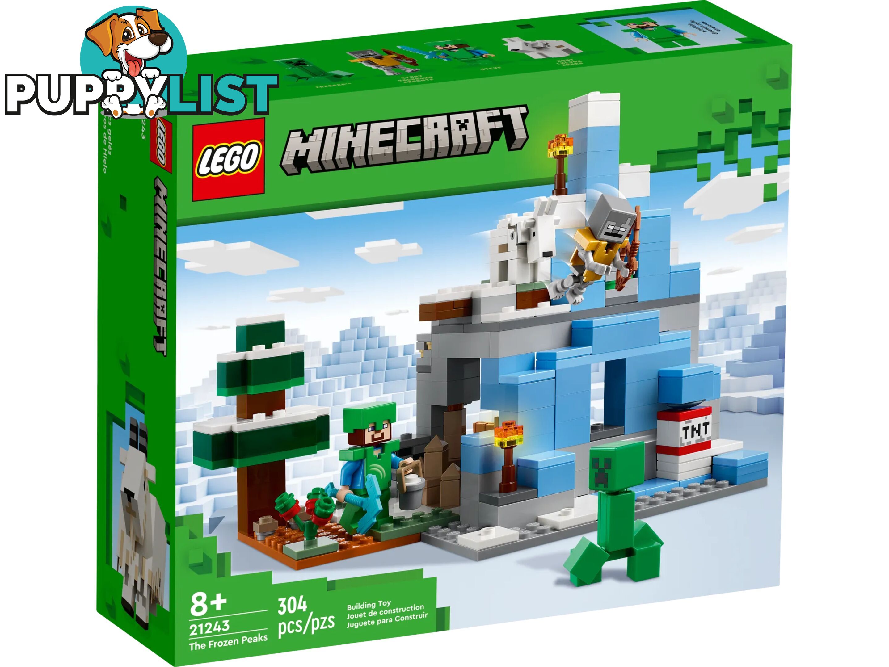 LEGO 21243 The Frozen Peaks - Minecraft - 5702017399461