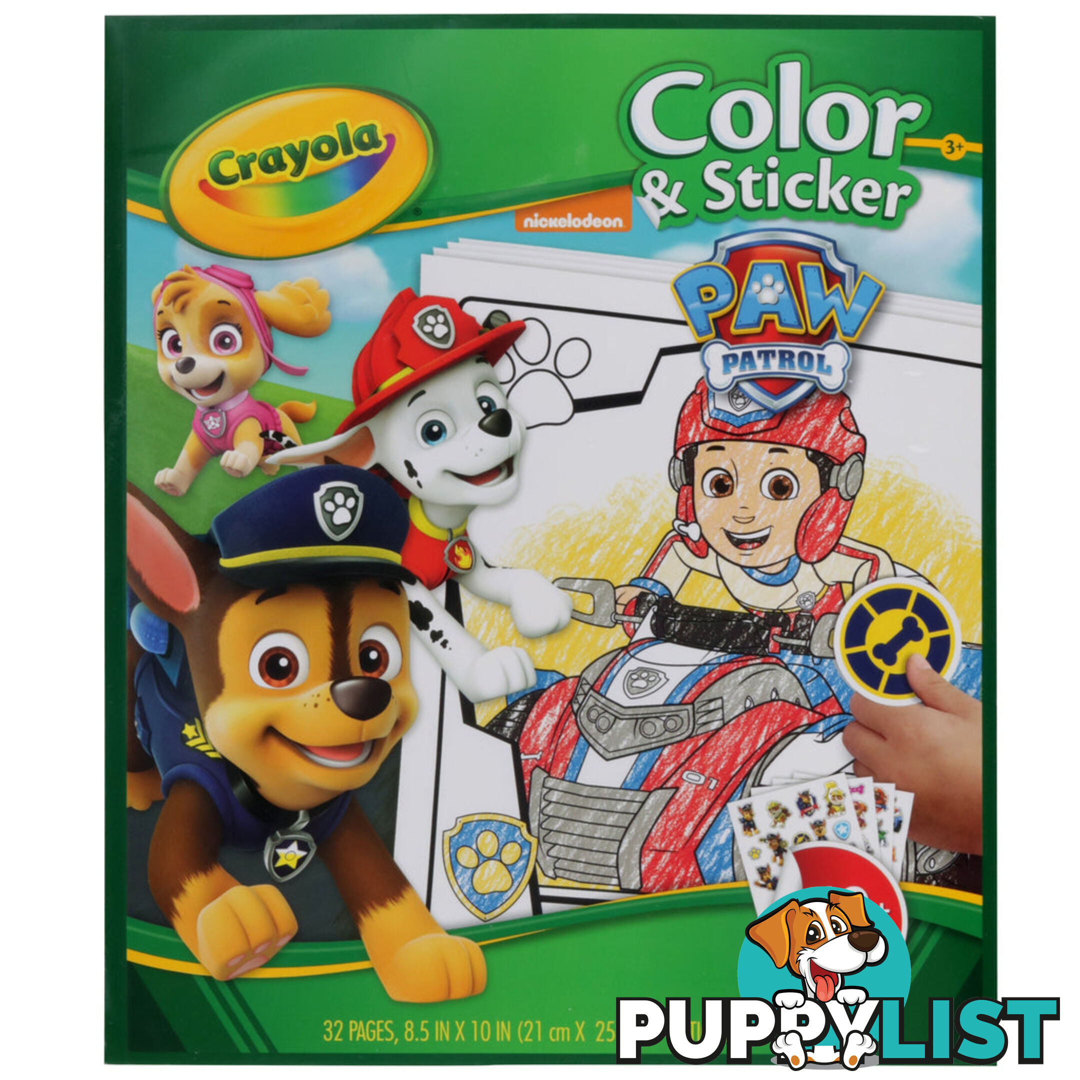 Crayola - Color & Sticker Pawpat - Bs046920 - 71662469207