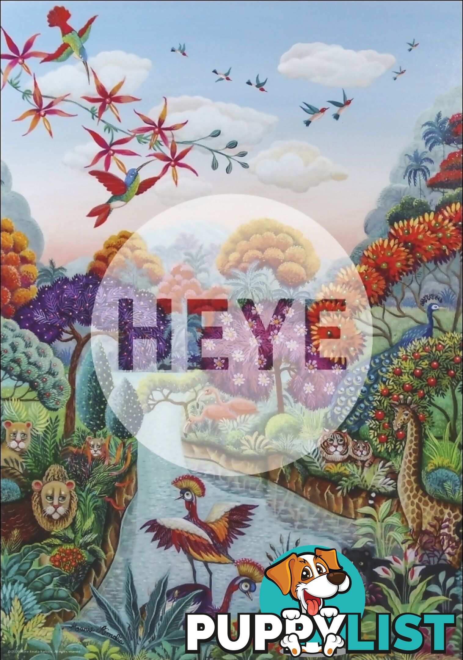 Heye - Exotic Garden Plants Paradise Jigsaw Puzzle 500pc - Jdhey29956 - 4001689299569