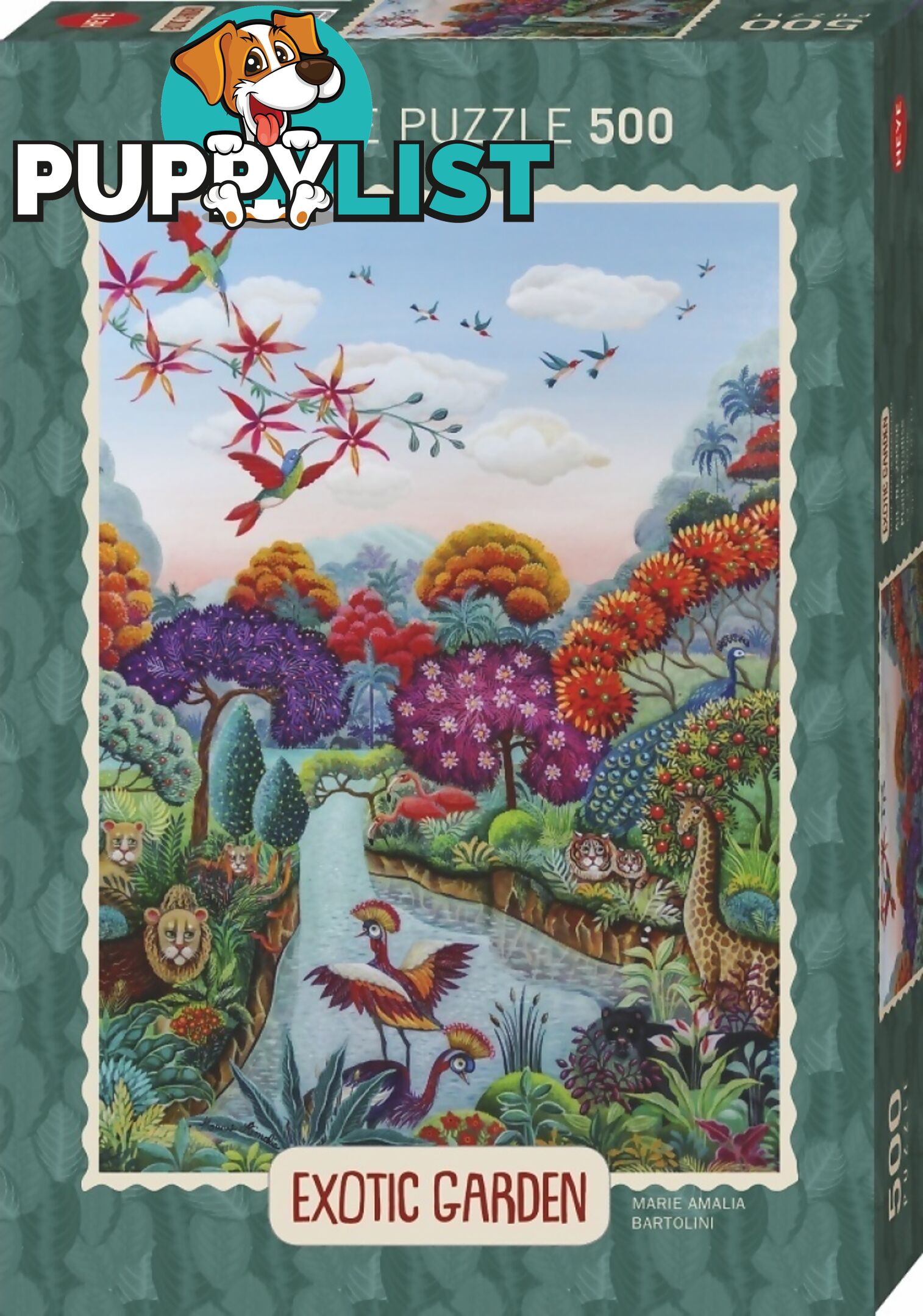 Heye - Exotic Garden Plants Paradise Jigsaw Puzzle 500pc - Jdhey29956 - 4001689299569