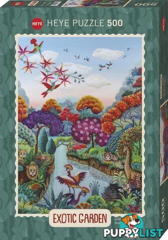 Heye - Exotic Garden Plants Paradise Jigsaw Puzzle 500pc - Jdhey29956 - 4001689299569