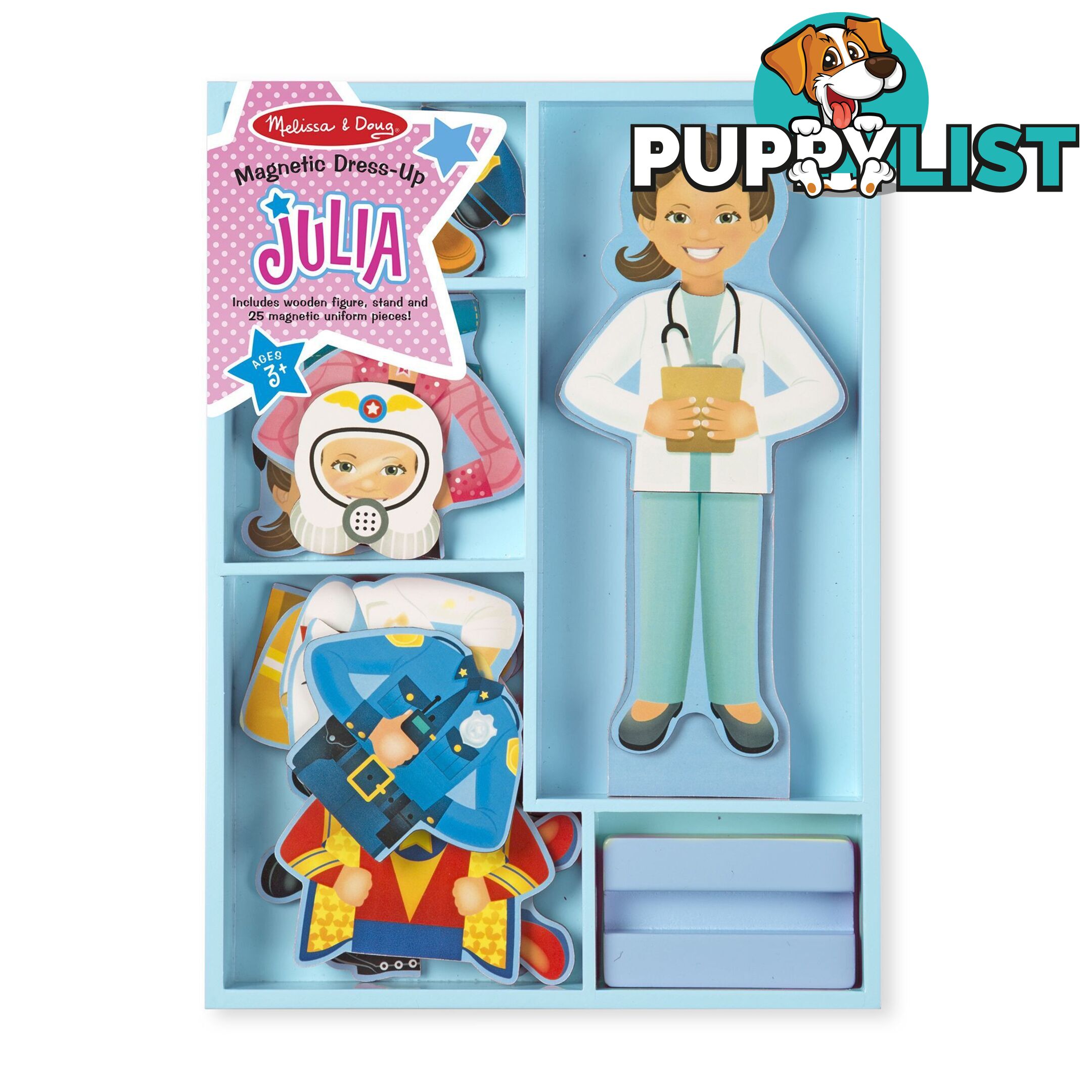 Melissa & Doug - Julia Magnetic Dress-up Mdmnd5164 - 0000772051644