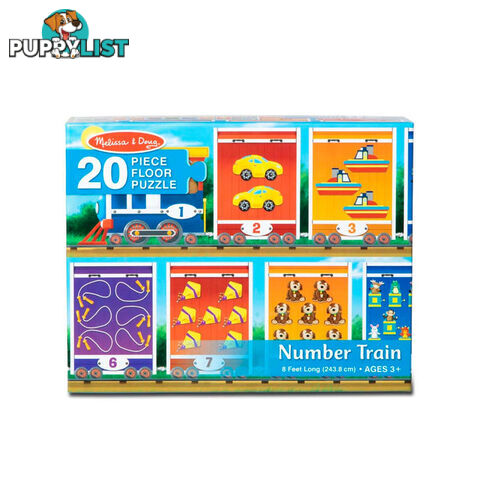 Melissa & Doug - Number Train Floor Puzzle - Mdmnd31000 - 000772310000