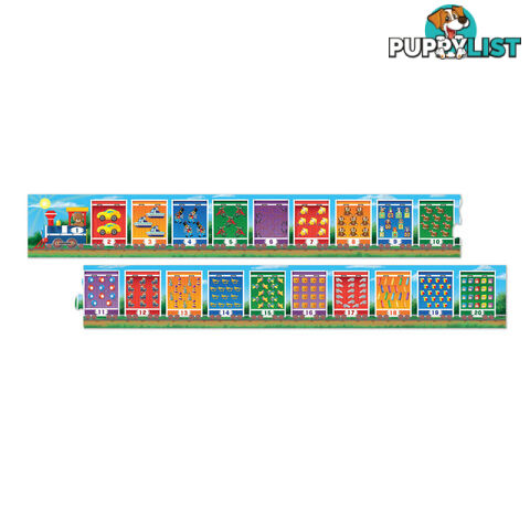 Melissa & Doug - Number Train Floor Puzzle - Mdmnd31000 - 000772310000