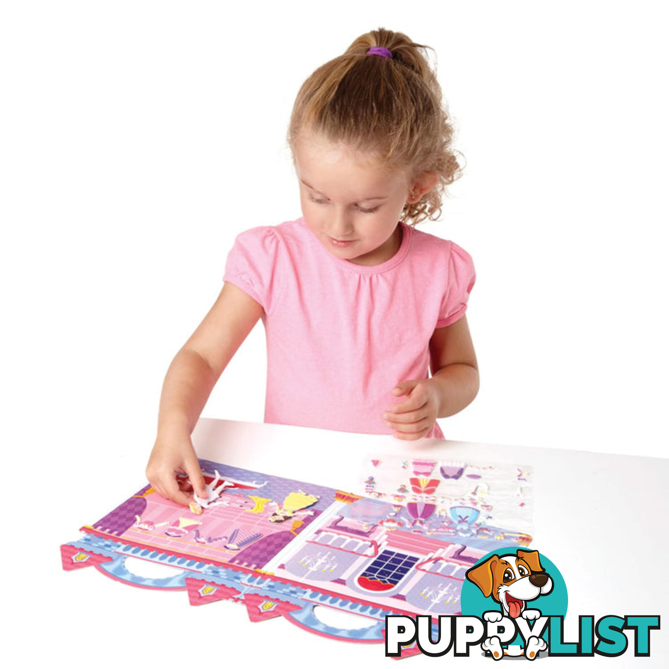 Melissa & Doug - Puffy Stickers Play Set: Princess - Mdmnd9100 - 000772091008