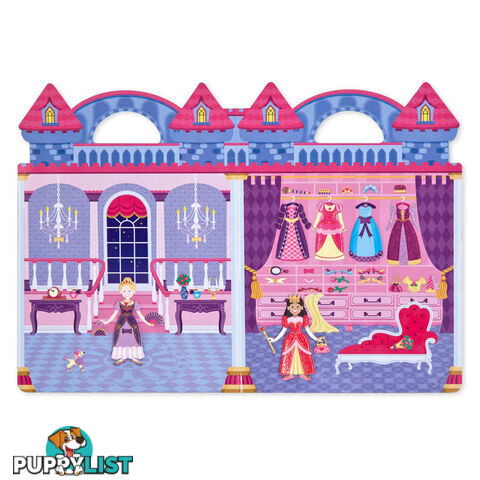 Melissa & Doug - Puffy Stickers Play Set: Princess - Mdmnd9100 - 000772091008