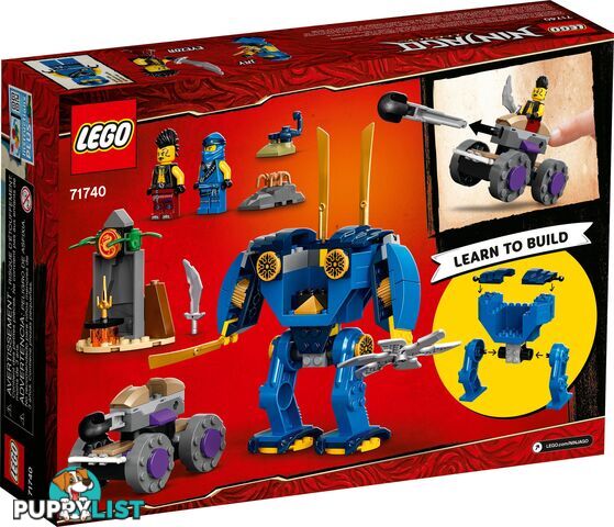 LEGO 71740 Jay' s Electro Mech - NINJAGO  4+ - 5702016889574