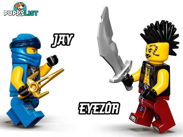 LEGO 71740 Jay' s Electro Mech - NINJAGO  4+ - 5702016889574