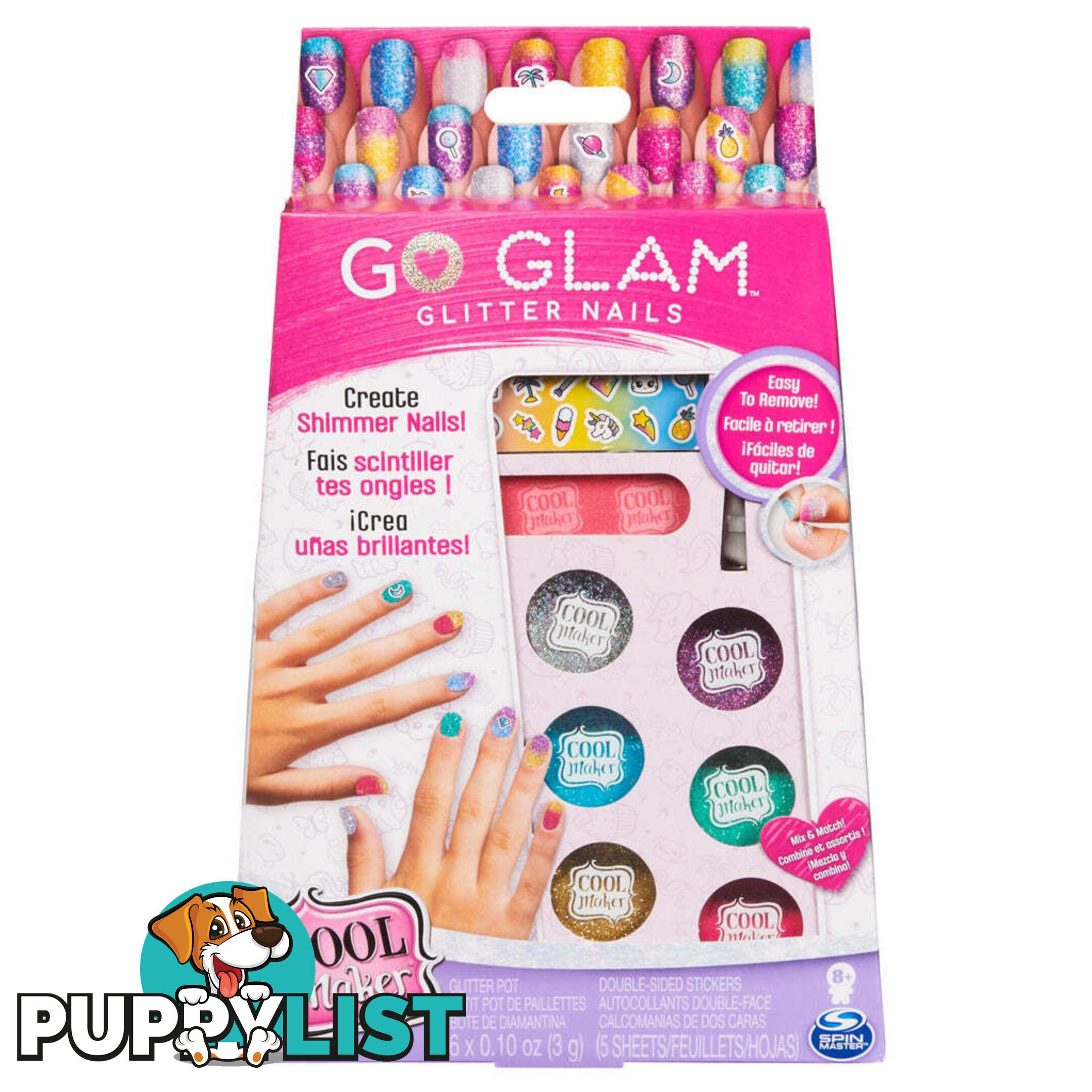 Cool Maker - Go Glam Glitter Nails - Si6059916 - 778988326329