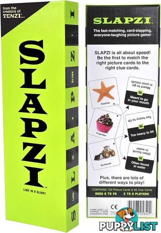 Tenzi - Slapzi Card Matching Game - Dztslap - 602573058404