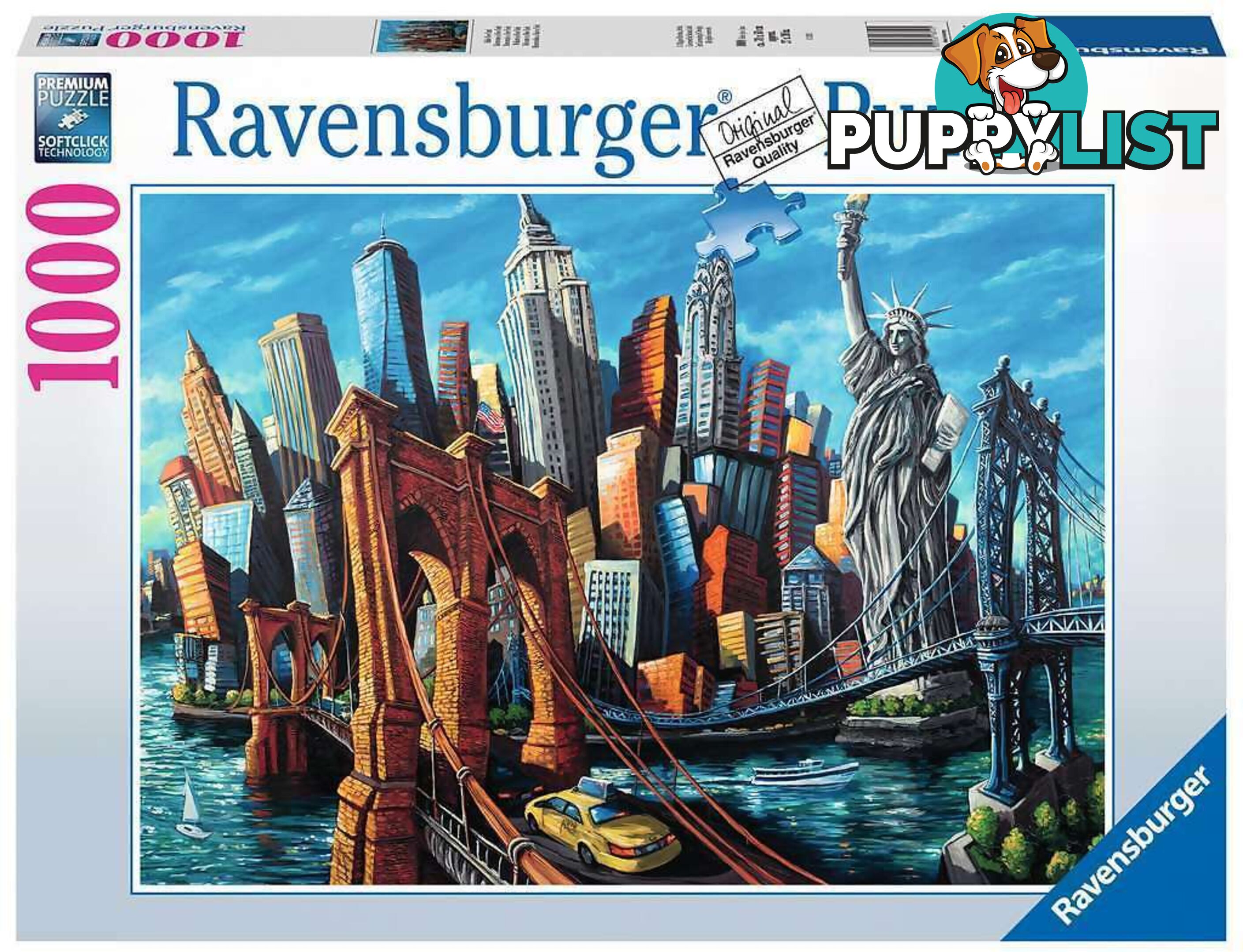 Ravensburger - Welcome To New York - Mdrb16812 - 4005556168125