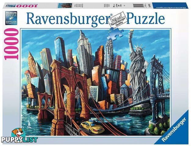 Ravensburger - Welcome To New York - Mdrb16812 - 4005556168125