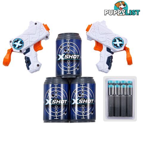 Zuru X-shot 2x Micro Dart Blasters Azazt3621 - 845218008321