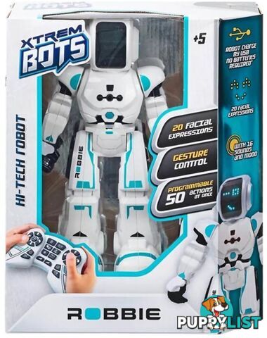 Silverlit - Extrem Bots Robbie Robot - Gdlsxt380831 - 8436536808315