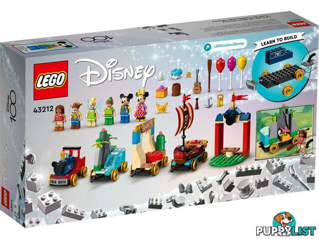 LEGO 43212 Disney Celebration Trainâ€‹ - Disney 4+ - 5702017424798