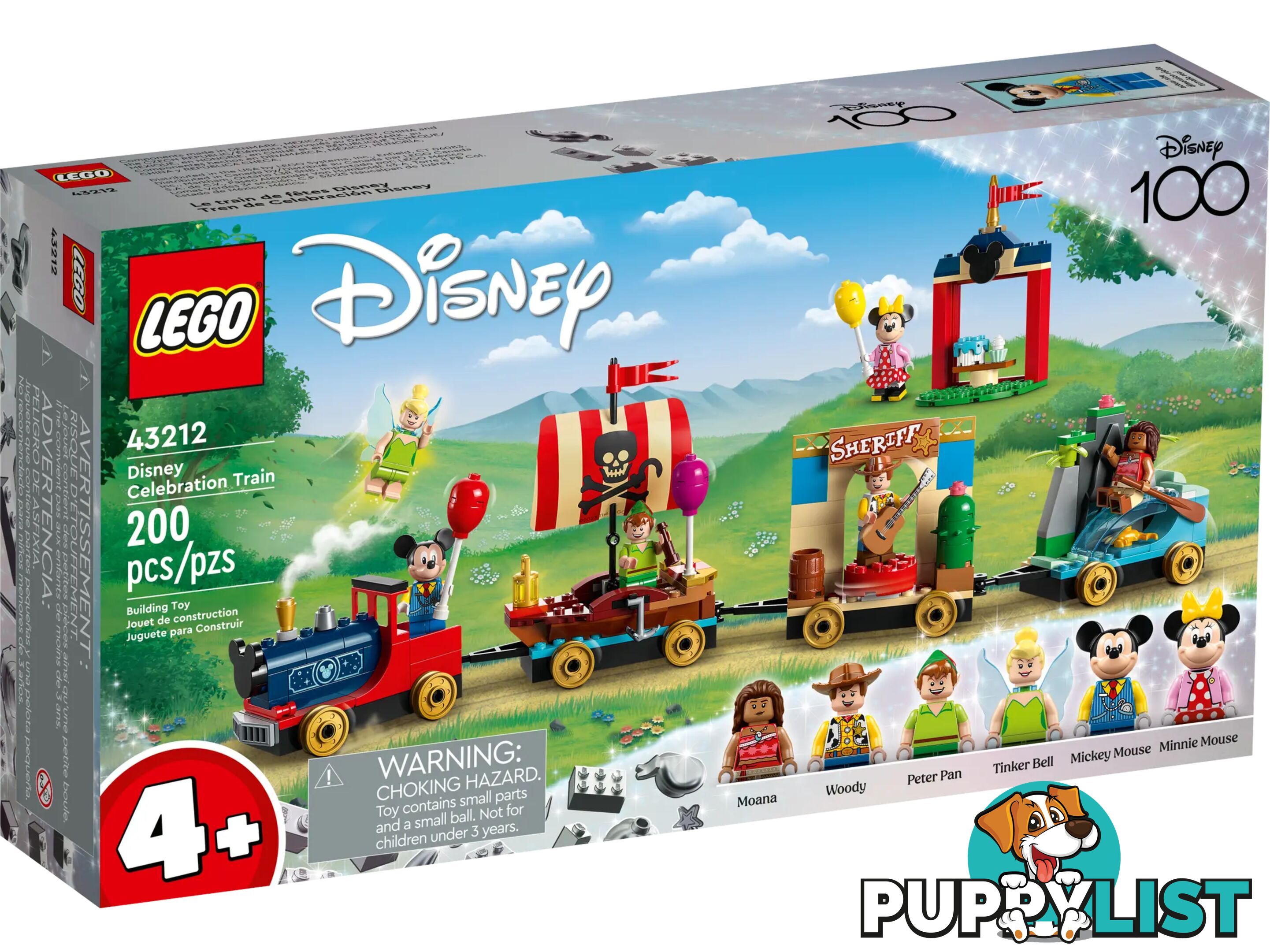 LEGO 43212 Disney Celebration Trainâ€‹ - Disney 4+ - 5702017424798