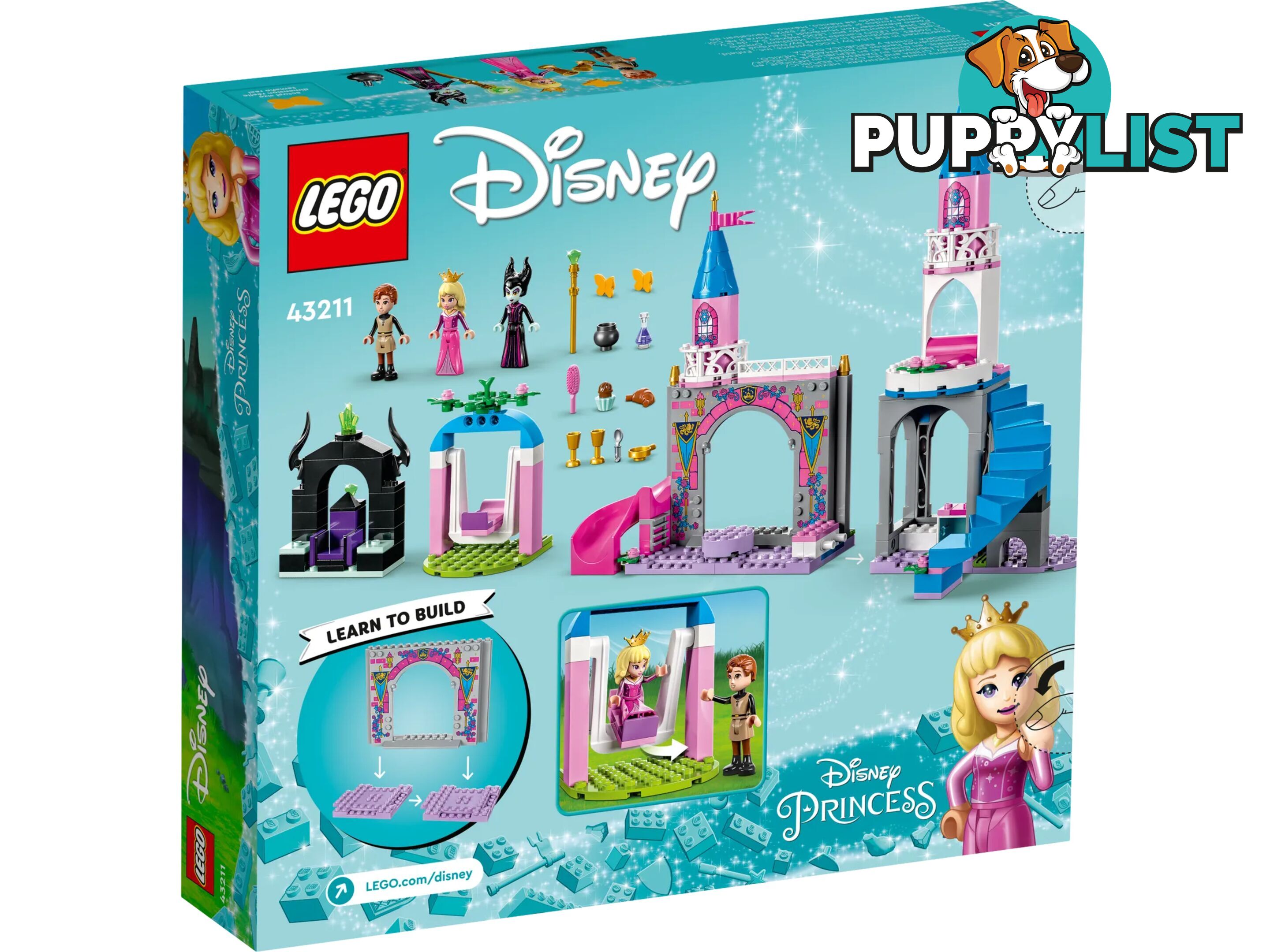 LEGO 43211 Auroras Castle - Disney Princess 4+ - 5702017424781