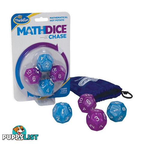 Thinkfun Math Dice Chase - Mdtn1505 - 019275015053