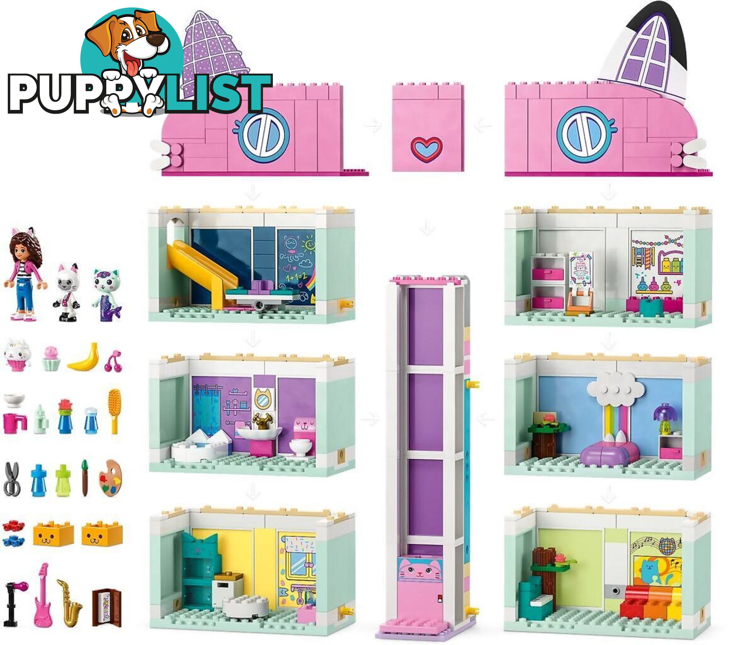 LEGO 10788 Gabby's Dollhouse - Gabby's Dollhouse - 5702017424125