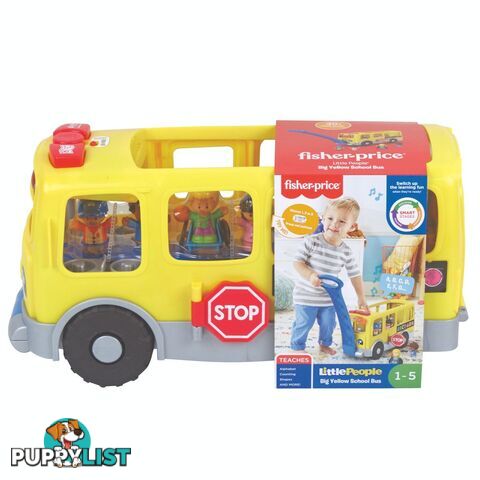 Fisher-Price Little People Yellow School Bus Maglt75 - 887961849387