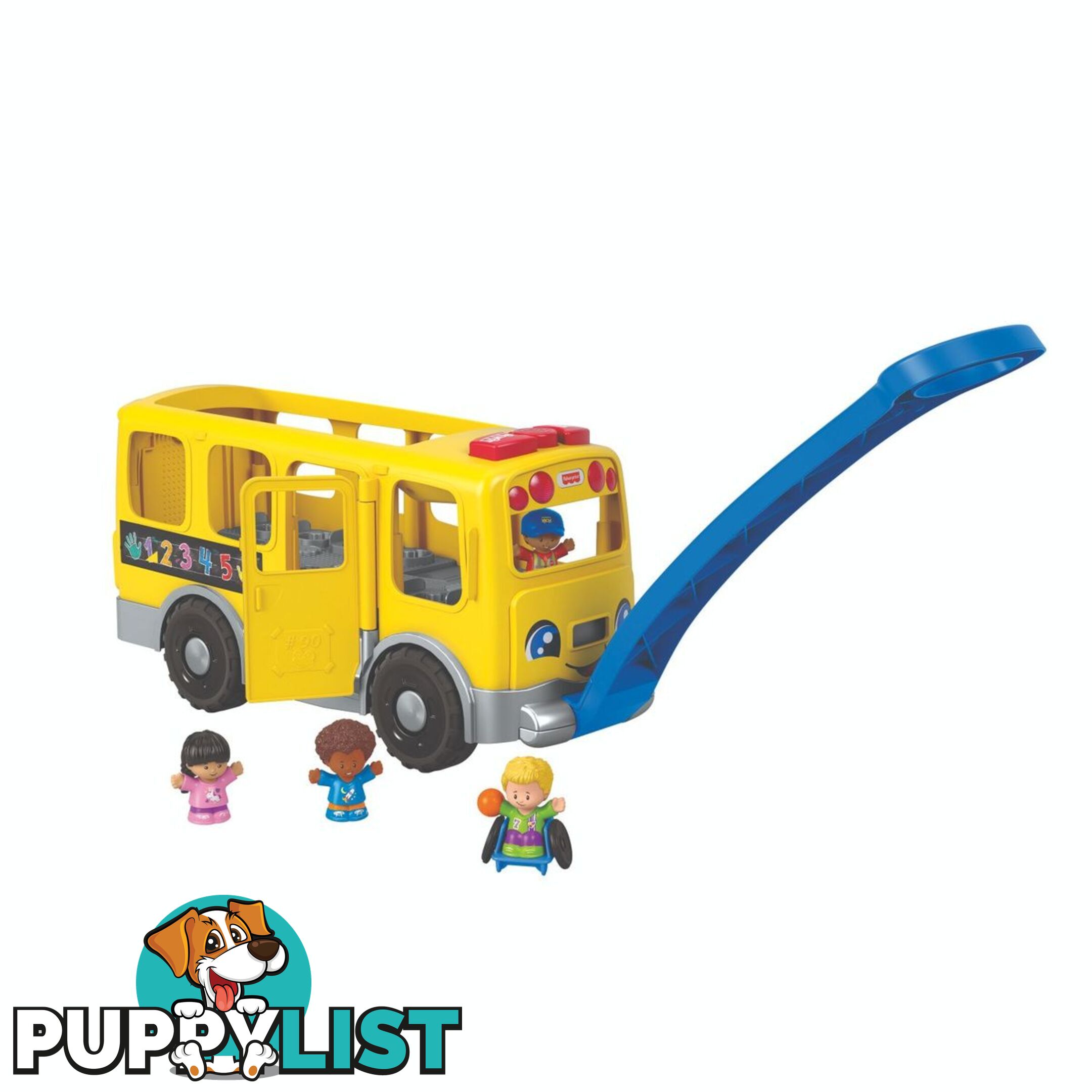 Fisher-Price Little People Yellow School Bus Maglt75 - 887961849387