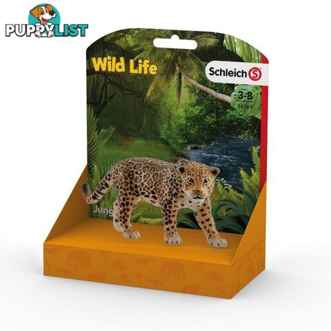 Schleich - Jaguar   Wildlife Animal Figurine Sc14769 - 4055744012617